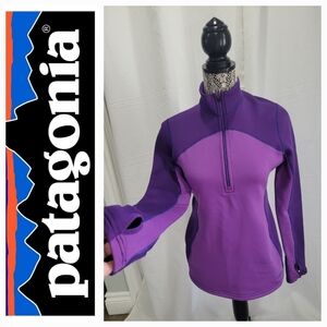 Patagonia Capilene 4 Expedition Quarter Zip Fleece Pullover Outdoor Sz Small